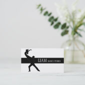 プロフェッショナルダンススタジオインストラクター 名刺 (スタンド正面)