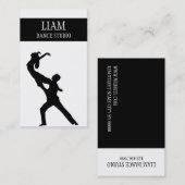 プロフェッショナルダンススタジオインストラクター 名刺 (正面/裏面)