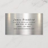 プロフェッショナルダンプトラックサービス会社クロム 名刺 (裏面)