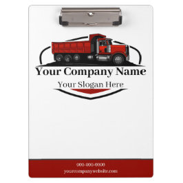 プロフェッショナルダンプトラック運送会社 クリップボード