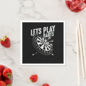 プロフェッショナルダーツローワーダーツスローイングパブゲーム スタンダードカクテルナプキン (インサイチュ)