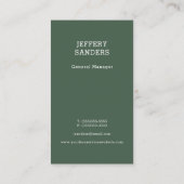 プロフェッショナルツリーの削除名刺 名刺 (裏面)