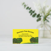 プロフェッショナルツリートリミングサービス 名刺 (スタンド正面)