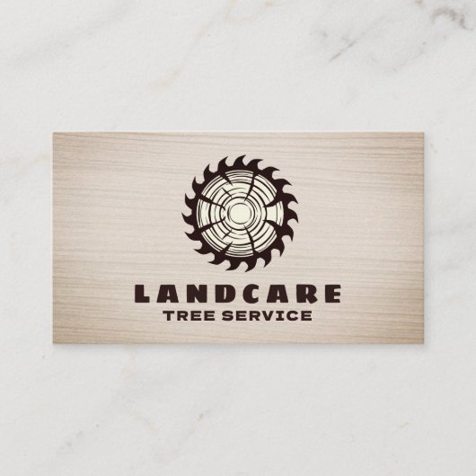 プロフェッショナルツリートリミングサービス 名刺 (正面)