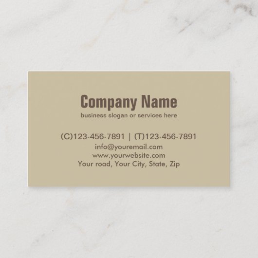 プロフェッショナルツール建築大工の道具師 名刺 (裏面)