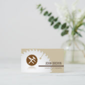 プロフェッショナルツール建築大工の道具師 名刺 (スタンド正面)