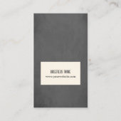 プロフェッショナルテクスチャグレー淡い色のピンクコンサルタント 名刺 (正面)