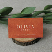 プロフェッショナルテラコッタ水のカラーテクスチャ 名刺