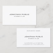 プロフェッショナルテンプレート法律事務所弁護士弁護士 名刺 (正面/裏面)