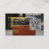 プロフェッショナルデザインの迷惑メールの削除ロゴ 名刺 (正面)