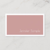 プロフェッショナルデザインエレガントクリーンモダンサロン 名刺 (正面)