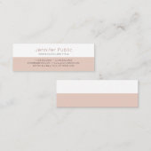 プロフェッショナルデザインモダンスペシャルエリートスタイリッシュ スキニー名刺 (正面/裏面)