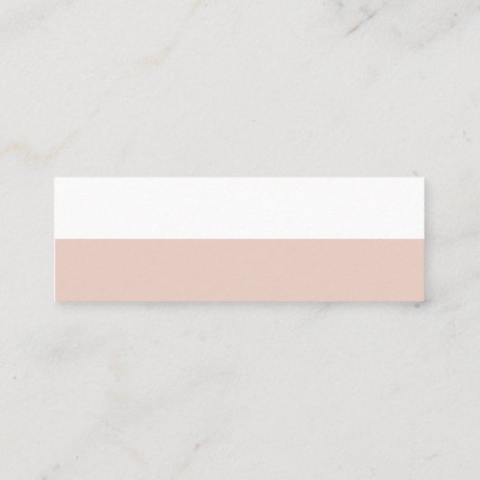 プロフェッショナルデザインモダンスペシャルエリートスタイリッシュ スキニー名刺 (裏面)