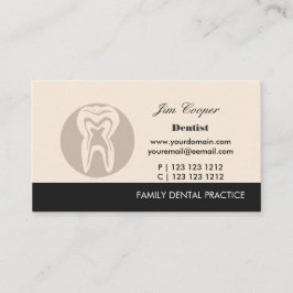 プロフェッショナルデザイン歯医療外科医 名刺