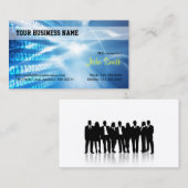 プロフェッショナルデジタルハイテク産業 名刺 (正面/裏面)