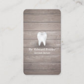 プロフェッショナルデンタルケア歯医者ウッドアポイントメント 予約カード (正面)