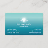 プロフェッショナルデンタルケア歯科アポイントメント 予約カード (正面)