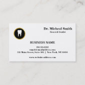 プロフェッショナルデンタルケア歯科アポイントメント 予約カード (正面)