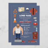 プロフェッショナルトラッカー招待状 招待状 (正面/裏面)