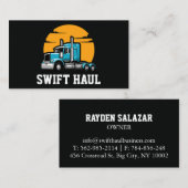 プロフェッショナルトラックの名刺 名刺 (正面/裏面)