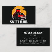 プロフェッショナルトラックの名刺 名刺 (正面/裏面)