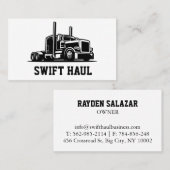 プロフェッショナルトラックの名刺 名刺 (正面/裏面)