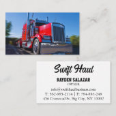 プロフェッショナルトラックの名刺 名刺 (正面/裏面)