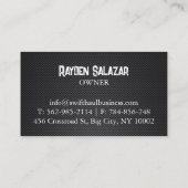 プロフェッショナルトラックの名刺 名刺 (裏面)