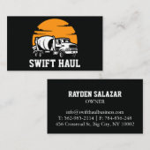 プロフェッショナルトラックの名刺 名刺 (正面/裏面)