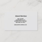 プロフェッショナルトラック、セミトラックドライバー 名刺 (裏面)