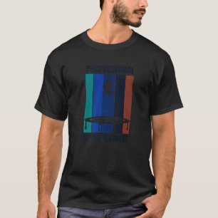 プロフェッショナルトランポリンジャンパースポーツトランポリニスト Tシャツ
