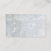 プロフェッショナルトレンディーコンシンプルクリート名刺 名刺 (裏面)