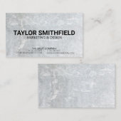 プロフェッショナルトレンディーコンシンプルクリート名刺 名刺 (正面/裏面)