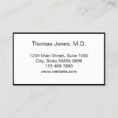 プロフェッショナルドクターズオフィスYour Next 予約カード (裏面)