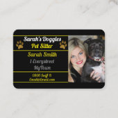 プロフェッショナルドッグウォーカーペット 名刺 (正面)