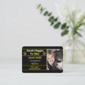 プロフェッショナルドッグウォーカーペット 名刺 (スタンド正面)