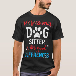 プロフェッショナルドッグシッター – おもしろい犬シッター Tシャツ