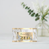 プロフェッショナルドッグシッターPET気にのベセット金ゴールド 名刺 (スタンド正面)