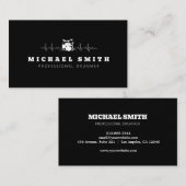 プロフェッショナルドラムハートビートドラマー 名刺 (正面/裏面)