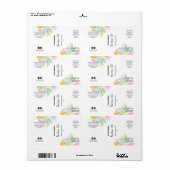 プロフェッショナルドロッカスタムパーボトル製品ラベル ラベル (フルシート)