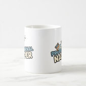 プロフェッショナルナッパーマグ – かわいい漫画の熊 コーヒーマグカップ (中央)