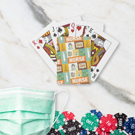 プロフェッショナルナースアイコニック設計 トランプ