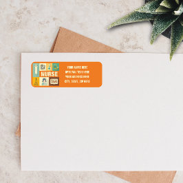 プロフェッショナルナースアイコニック設計 ラベル