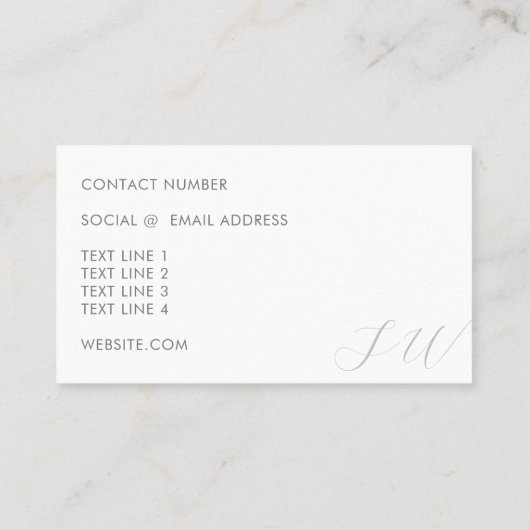 プロフェッショナルナース助産師Doula名刺 名刺 (裏面)