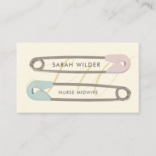 プロフェッショナルナース助産師Doula名刺 名刺 (正面)