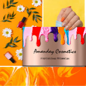 プロフェッショナルネイルアーティスト技術者のバラ障害 名刺