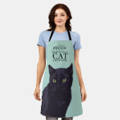 プロフェッショナルネコトリマーパーソナライズされたエプロン エプロン (着用した状態)