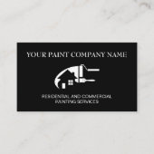 プロフェッショナルネームハウスペインターの追加 名刺 (正面)