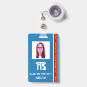 プロフェッショナルハイリスク建築 バッジ (Front with Retractable)