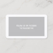 プロフェッショナルハイリスク貿易及び産業 名刺 (裏面)